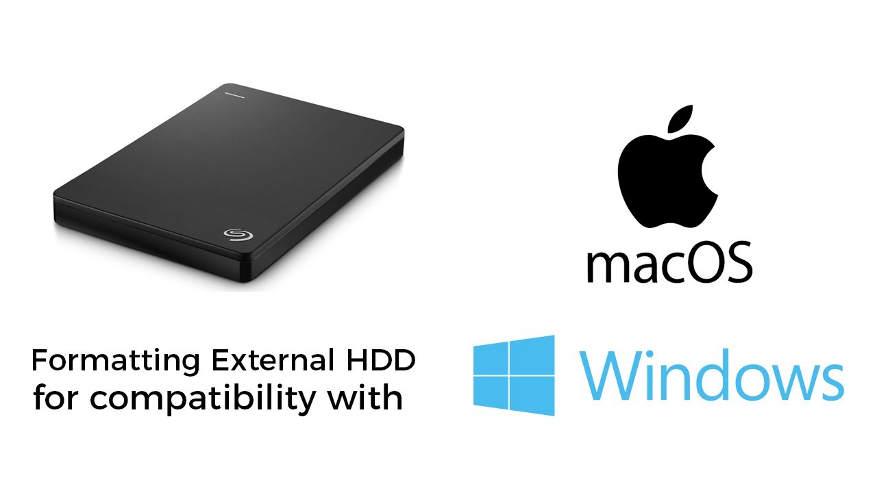 format a portable mac hard drive for windows